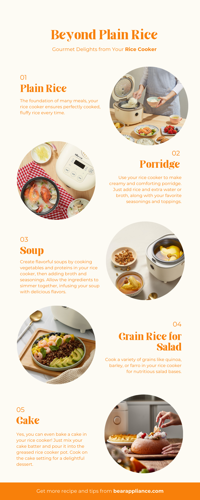 o que voc&ecirc; pode fazer com uma panela el&eacute;trica de arroz