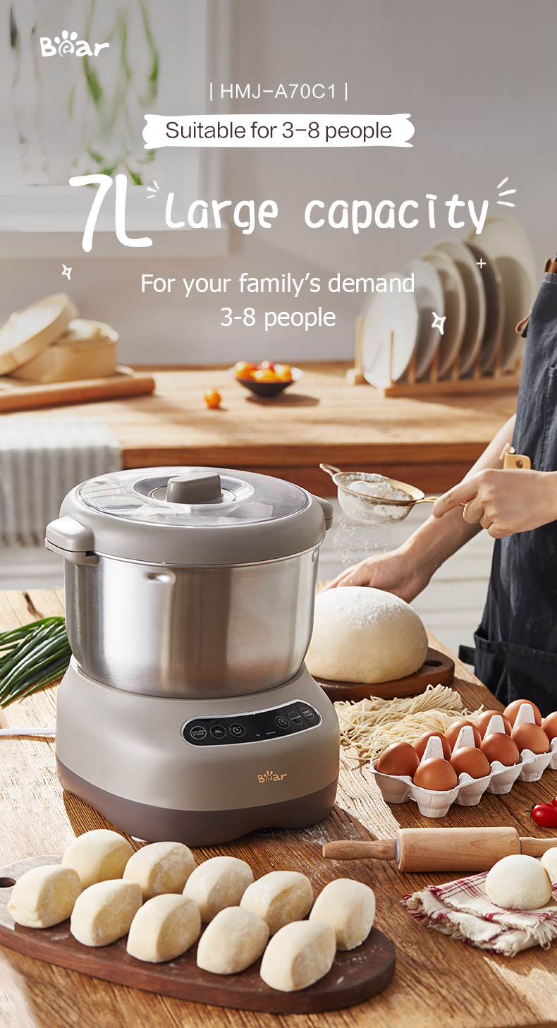 Bear M&aacute;quina de fazer massa 7L
