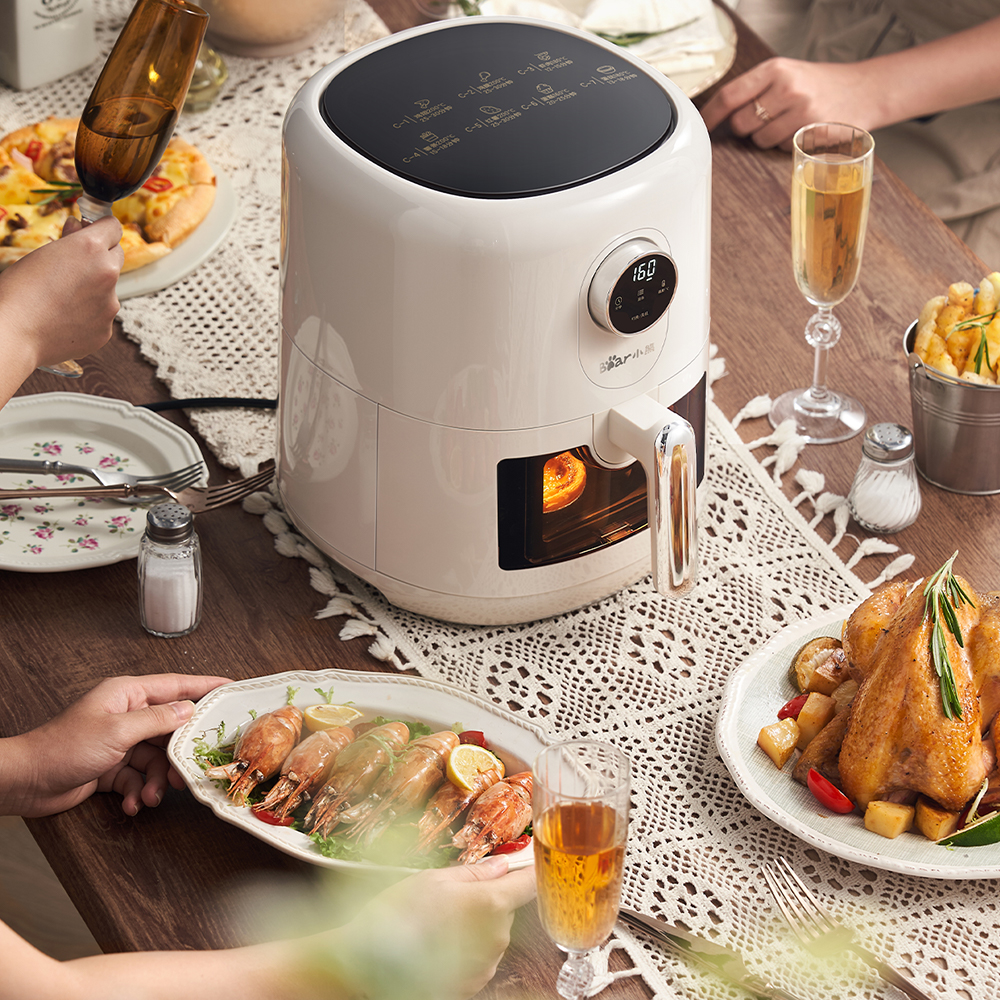 Air Fryer 3,5 L com Janela Transparente