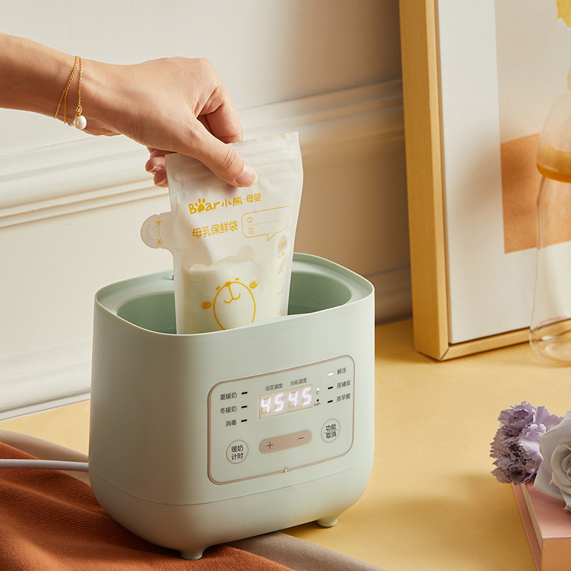 Os aquecedores de garrafas são seguros para o leite materno e a fórmula?