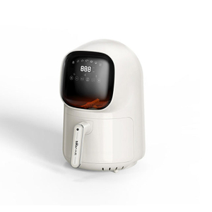 Astronauta Smart Air Fryer com janela visível