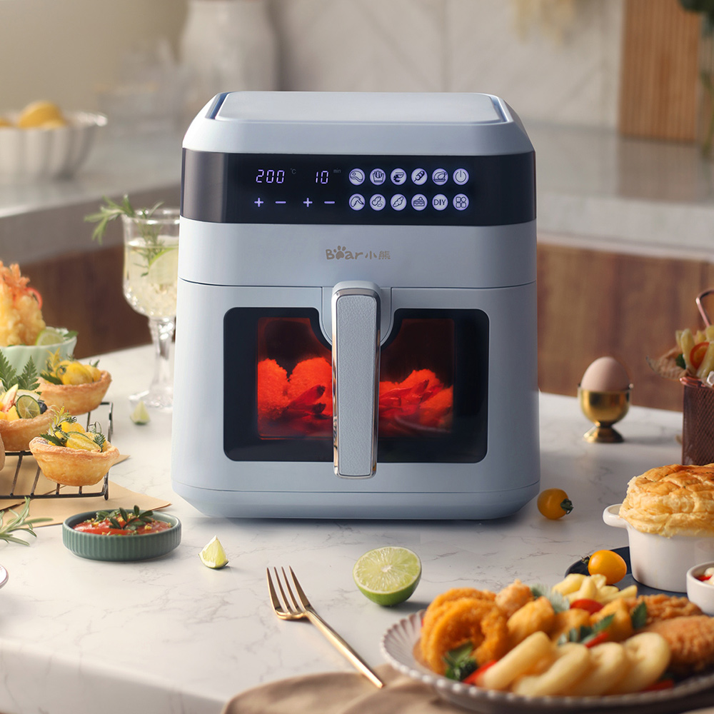 Air Fryer 6,5L com Janela de Visualização