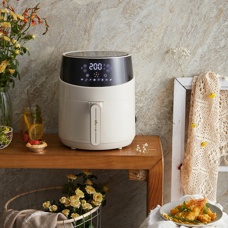 Air Fryer 4,6L com visor holográfico