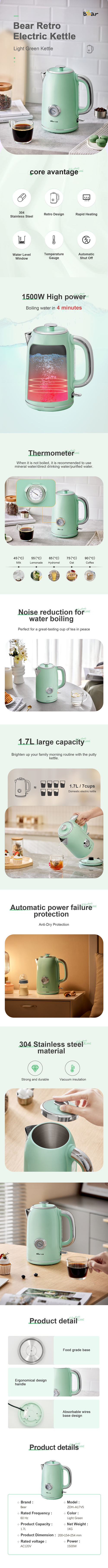 urso chaleira de &aacute;gua quente retr&ocirc;