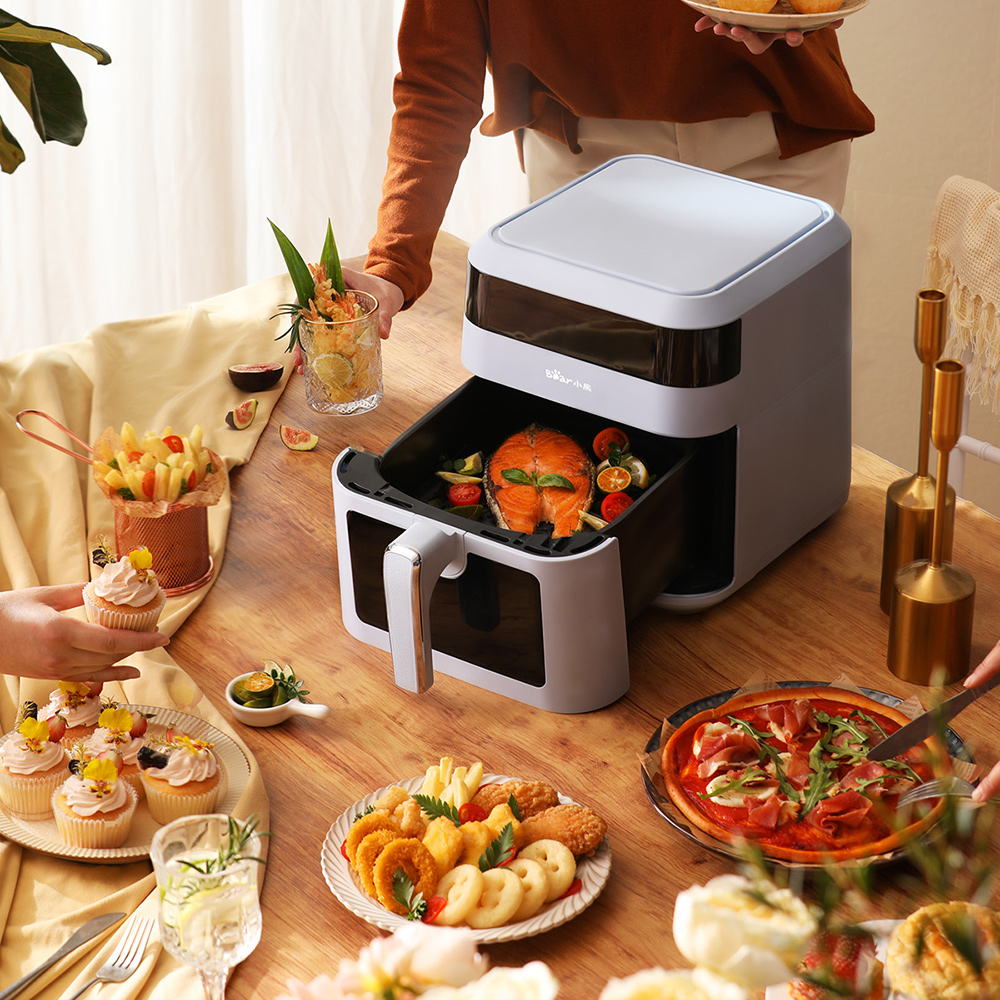 Air Fryer 6,5L com Janela de Visualização