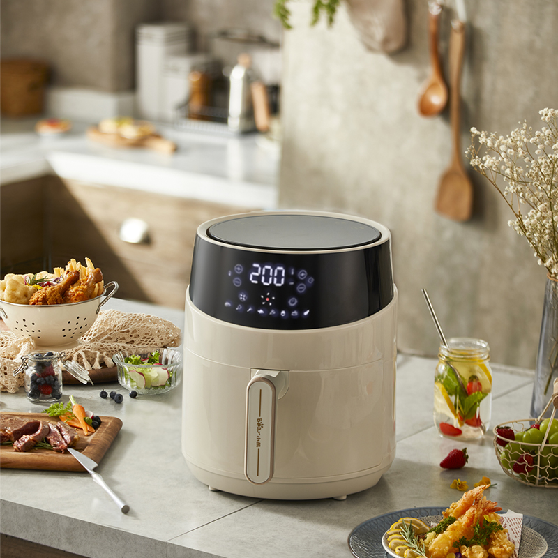 Air Fryer 4,6L com visor holográfico