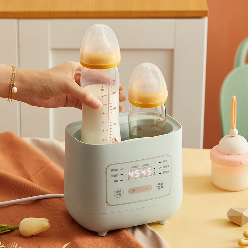 Quais são as vantagens de usar um aquecedor de garrafa para novos pais?