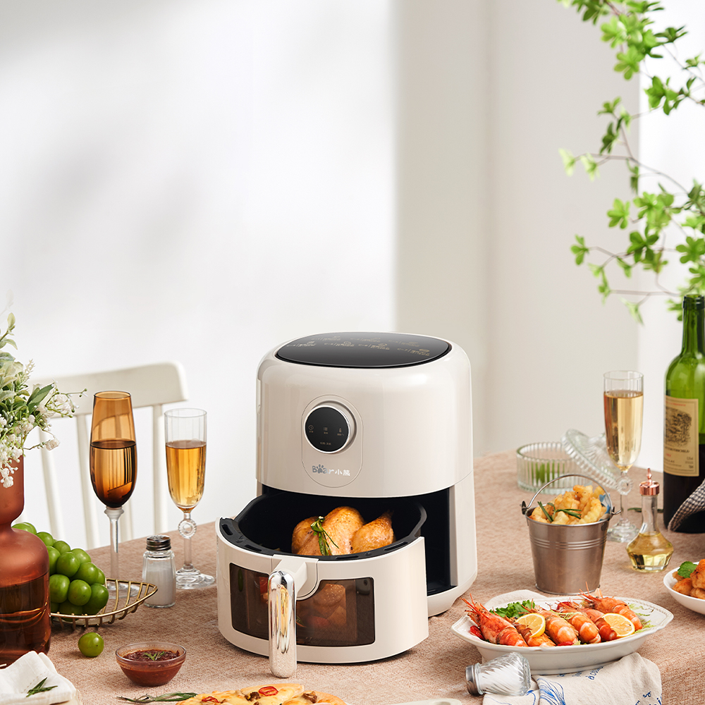 Air Fryer 3,5 L com Janela Transparente